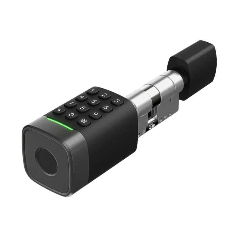 OEM IP66 European Profile Fingerprint Password WiFi Key Digital Adjustable Modular TUYA TTLOCK Smart Lock Cylinder