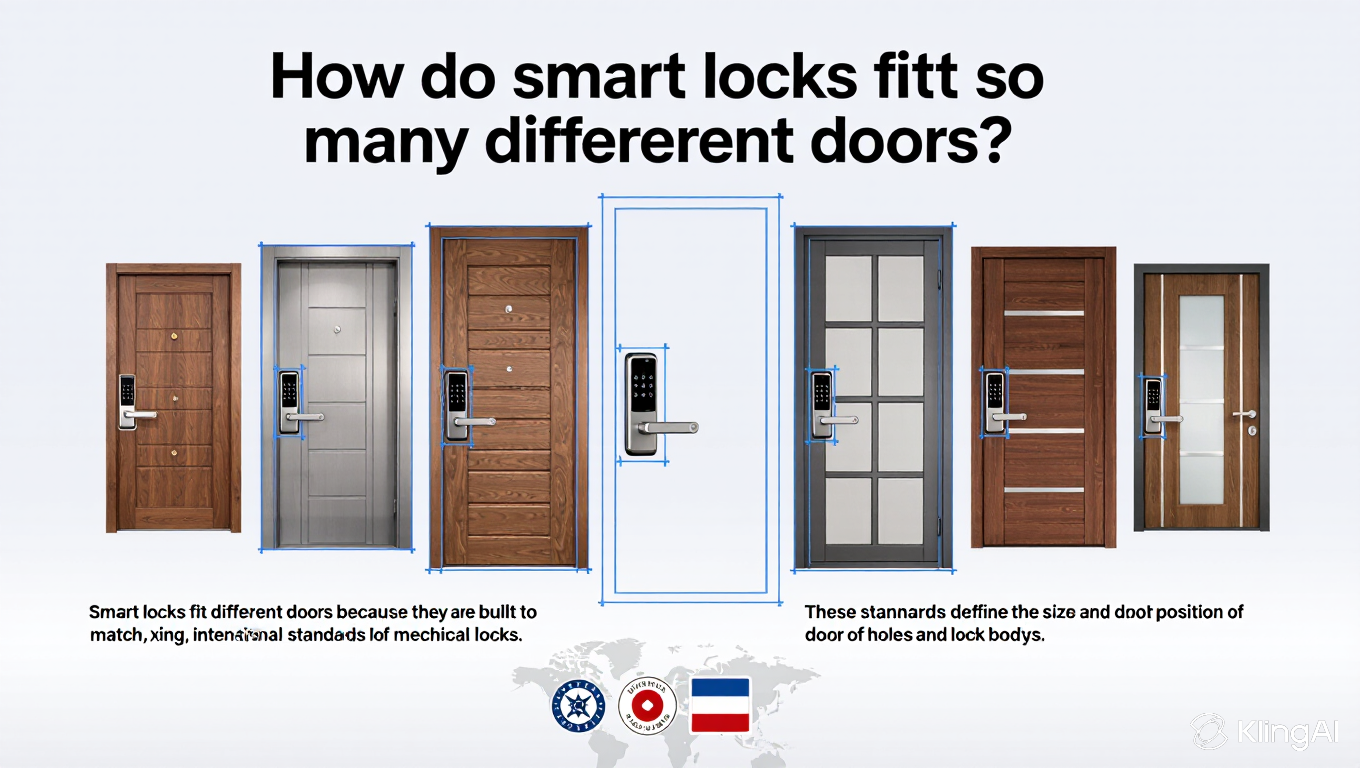 different door lock standards and measurements